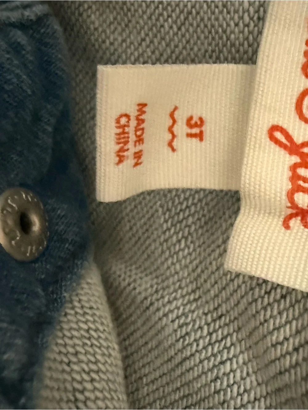 Cat & Jack Cat hooded denim jacket